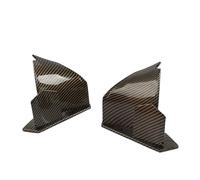 NANGAEBPPW Motorcycle Rear Tail Spoiler Fixed Wing Fairing Winglet For DUCATI For Panigale V4S V4 V4R For Superleggera 2018 2019 2020 2021 2022(Carbon Fibre Brown)