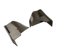 NANGAEBPPW Motorcycle Rear Tail Spoiler Fixed Wing Fairing Winglet For S1000RR 2015 2016 2017 2018(Carbon Fibre Brown)