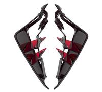 NANGAEBPPW Motorcycle Sport Downforce Naked Side Spoilers Aerodynamic Wing Deflector For YAMAHA MT09 MT-09 SP 2021-2023(RED)
