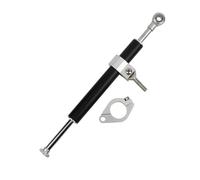 NANGAEBPPW Motorcycle Steering Damper Universal Retrofit Adjustable Stabilizer Aluminum For Motocross Parts Accessories Supermoto(BLACK)