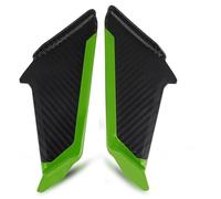 NANGAEBPPW Motorcycle Winglet Aerodynamic Spoiler Wing Kit For CBR500R CBR600 CBR650R CBR1000 CBR650F CBR300R(Green)