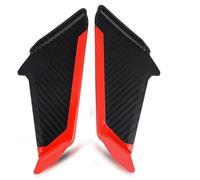 NANGAEBPPW Motorcycle Winglet Aerodynamic Spoiler Wing Kit For CBR500R CBR600 CBR650R CBR1000 CBR650F CBR300R(RED)