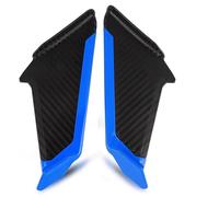 NANGAEBPPW Motorcycle Winglet Aerodynamic Spoiler Wing Kit For CBR500R CBR600 CBR650R CBR1000 CBR650F CBR300R(Blue)