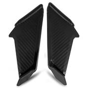 NANGAEBPPW Motorcycle Winglet Aerodynamic Spoiler Wing Kit For CBR500R CBR600 CBR650R CBR1000 CBR650F CBR300R(BLACK)