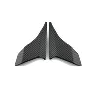 NANGAEBPPW Motorcycle Winglet Side Downforce Naked Spoiler Fixed Fairing Wing Deflector ABS For CFMOTO CF250SR For CF MOTO 250 SR(Carbon fiber pattern)