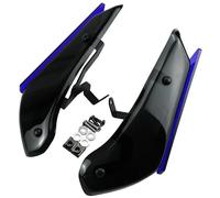 NANGAEBPPW Sport Side Spoilers Aerodynamic Wing Deflector For GSXR 600 750 GSXR600 GSXR750 K11 2011 2012 2013 2014 2015 2016(Blue)