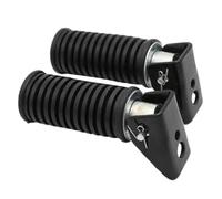 NANGAEBPPW Universal M8 Motorcycle Footpegs Racing Pedals Stylish Rearset Foot Rests For QJ125 GN125 GT125 GS125 Sport Bike
