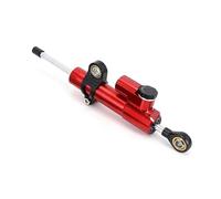 NANGAEBPPW Universal Motorcycle Adjustable Steering Damper Stabilizer For Yamaha MT10 MT07 MT09 MT03(RED)