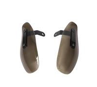 NANGAEBPPW Universal Motorcycle Hand Guard Cold Wind Deflector Shield Protector Falling Protection Chopper(Brown and black part)