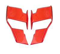 NANGAEBPPW Winglet Motorcycle Fixed Wing For S1000R M1000R 2021 2022 2023 2024 Windshield Wing Fairing Front Aerodynamic Spoiler(RED)