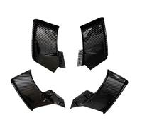NANGAEBPPW Winglets Wings Spoiler Fxed Motorcycle Winglet Wing Kit For DUCATI For Streetfighter V4 V4S V4 SP 2020-2023 For V2 2022 2023(Carbon Fiber Texture)