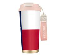 nanger Flag Of Texas 316 Stainless Steel Insulated Coffee Mug Vacuum Cup With Leak Proof Lid, Keep Hot Or Cold