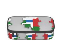nanger North Rhine-Westphalia Flag Map01 Print Pencil Case Bag Big Capacity Pen Pouch, Aesthetic Stationery Organizer With Zipper