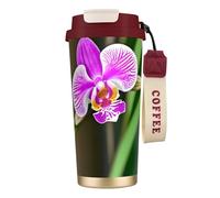 nanger Orchid 316 Stainless Steel Insulated Coffee Mug Vacuum Cup With Leak Proof Lid, Keep Hot Or Cold