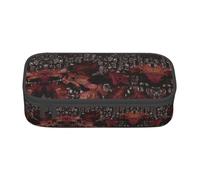 nanger Outfitter Tuff Camo Print Pencil Case Bag Big Capacity Pen Pouch, Aesthetic Stationery Organizer With Zipper