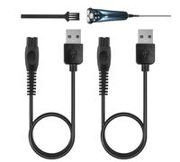 Nangilo 2 Pcs 5V Charger for Phillips One Blade, Applies to One Blade Charger, C harger for Philips Shaver for S1113 1112 S1213 5831 S2306 S2313 PQ888 QP2724 QP2824
