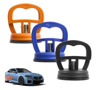 Nangilo Car Dent Puller, 3 Pcs Dent Puller, Car Dent Puller Kit, Dent Removal Kit, Car Dent Remover, Small Dent Puller for Auto Body Repair, Glass, Tiles & Object Moving (Orange, Black,Blue)