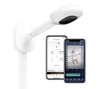 Nanit Pro Baby Monitor with Wall Mount - White