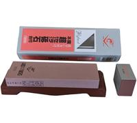 Naniwa Ebijirushi Super Ceramic Chocera Sharpening Stone with Stand Grit #3000 - SS-3000 Brown