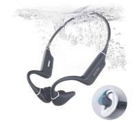 NANK Runner Diver2 Pro Swimming Headphones, IP69 Waterproof Bone Conduction Headphones Built-in Mic, Wireless Bluetooth 5.4 32GB Memory Underwater Swimming Earbuds for Surfing Cycling Sports