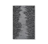 NANKAI Art Hand painted Thick textured black abstract style oil painting, 36x24 inches, three dimensional texture abstract painting, home wall decoration art