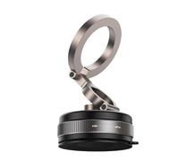 Nankoyal Car Phone Holder Mount Magnetic - 360 Degree Rotatable Smartphone Cradle,Foldable Adjustable Phone Holder GPS Bracket for Driving Road Trip Truck RV Taxi Travel Use