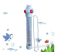 Nankoyal Floating Pool Temperature Meter, Temperature Gauge Meter, Precise Cartoon Tester Gauge for Shower Children Indoor Home Lake Family Outdoor