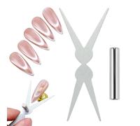 Nankoyal Nail Polish Magnet | Strong Suction Double-Ended - Magnetic Nail Polish Hand Tools | for Daily Commuting Travel Dating Party Wedding Practice Home Salon