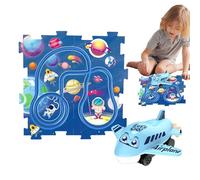 Nankoyal Puzzle Racer Car Track Set | Car Play Track Set For Children,Educational Rail Vehicle Building Game, Race Vehicle Games For Early Development
