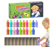 Nankoyal Toddler Color Matching Toys - Sensory Drink Color Sorter Tabletop Game - Interactive Logical Thinking Developmental Early Toy for Preschool Schools Traveling