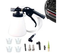 Nankoyal Vacuum Bleeder | 1L Manual Vacuum Fluid Pump Set,Pneumatic Brake Bleeder, Professional Brake Flush Machine, Clutch Bleeder Kit for All Models