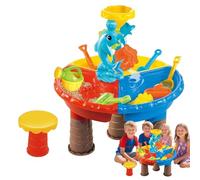 Nankoyal Water Table for Kids | Toddler Sand Table Water Toys | Educational Playset with Accessories, Preschool Learning Activities Sensory Games for Kids Toddler