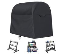 Nankoyal Weight Rack Cover | A-Type Dustproof Guard,A-Type Waterproof Oxford Barbell Dust Cover | for Barbell Indoor Home School Playroom Living Room Indoor