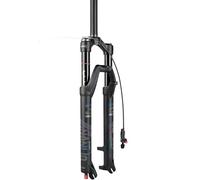 NANLIO Bicycle Suspension 26/27.5/29 inch Air Fork Rebound Adjustment MTB Straight RL/LO Mountain Fork for Bike QR 100x9MM (MATE-26Straight-remote)