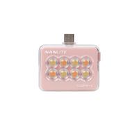 Nanlite cookie-s LED Mini Light (coral pink)