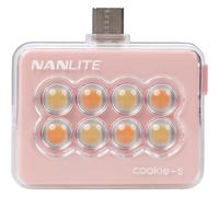 NanLite Cookie-S LED Mini Light - Coral Pink