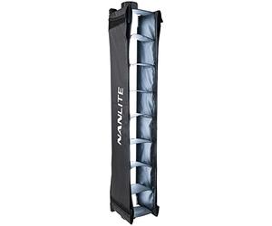 Nanlite Fabric Barndoors and Grid for PavoTube II 15X LED Tubes
