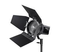 Nanlite fresnel lens with barn doors for the FZ60