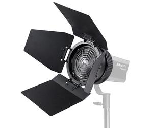 Nanlite FL-11 fresnel lens with barn doors for the FZ60
