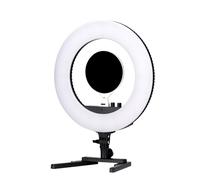 Nanlite Halo 14 Inch TableTop LED Ring Light with Phone Holder & Mirror 24Watts [EEK: A]