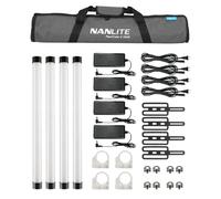 Nanlite PTII15XR4KIT PavoTube II 15XR CRMX LED 4Kit | Internal Battery 4-Light Kit