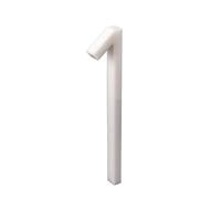 Nanlyiau 5in 3D Adhesive Door Numbers - Waterproof Acrylic (White)