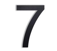 nanlyiau 8in Floating House Numbers House Number Sign Outside Made of SUS 304 black Door Number Stainless Steel House Numbers Floating Appearance Address Numbers(black 8in7)