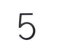 nanlyiau Floating house numbers 3D house numbers height 5in(12.5cm) outside door numbers black house numbers black door numbers sign large door numbers (5)