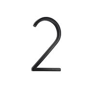 nanlyiau Floating house numbers 3D house numbers height 5in(12.5cm) outside door numbers black house numbers black door numbers sign large door numbers (2)