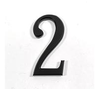 nanlyiau3D Mailbox Numbers Adhesive House Number Stickers Door Number Address Numbers Door Plaques Address Numbers Height 6cm /2.5in(Acryl Black 2)