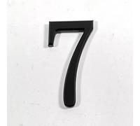 nanlyiau3D Mailbox Numbers Adhesive House Number Stickers Door Number Address Numbers Door Plaques Address Numbers Height 6cm /2.5in(Acryl Black 7)