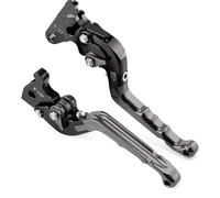 NaNMiBHd Brake Clutch Levers Brake Clutch Levers for XVS125 250V-Star Drag Star for XV 125 250 400 500 530 750 1100 Virago Motorcycle Accessories Handle Handlebar Clutch(Titanium)