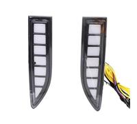 NaNMiBHd Car Indicator 1 Pair Car DRL For Nissan For X-trail For Xtrail 2021 2022 Dynamic Turn Yellow Signal Lamp LED Daytime Running Light Fog Lamp Vehicle Turn Light(White and Yellow)