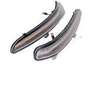 NaNMiBHd Car Indicator For Peugeot 208 2008 For C3 For C4 2PCS Dynamic LED Side Mirror Blinker Lights Sequential Turn Signal Indicator Lamps Vehicle Turn Light(Dynamic Crystal)